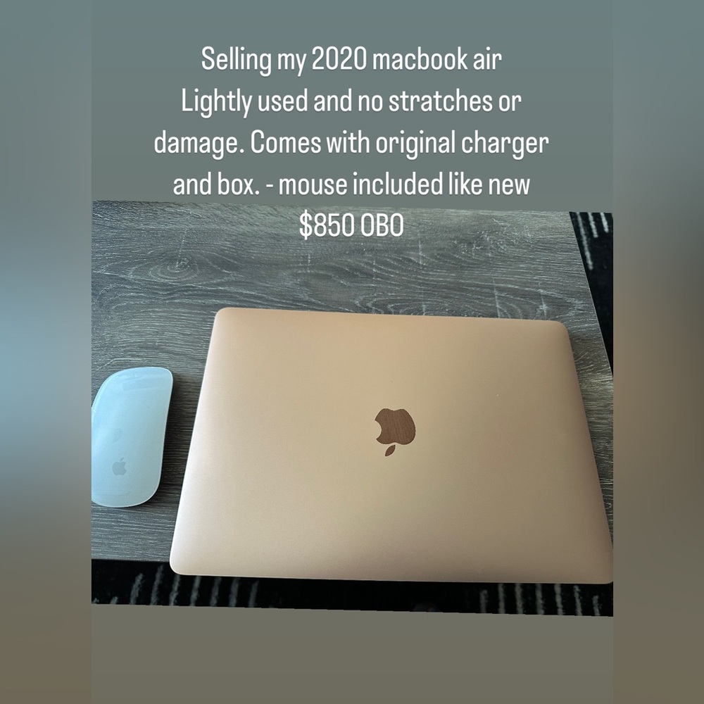 2020 MacBook Air m1